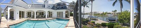 Immobilien Fully Furnished Custom 6 bedroom / 6.5 bath Direct Gulf Access Pool Home with Breathtaking Views! in Cape Coral