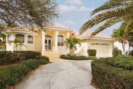 Slideshow of vacation rental property The Harborage- custom 3/2 home on Ten Mile Canal - Direct Access in Ft. Myers