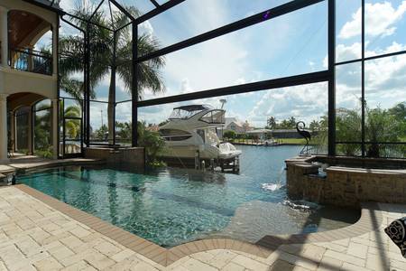 Slideshow of vacation rental property Grandeur, Luxury and Elegance perfectly blended with Sophistication & Technology in Cape Coral