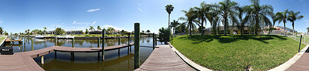 Villa KEY WEST - with billiard, boat dock and bicycles