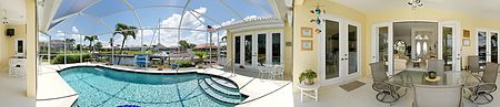 Immobilien Palaco Grande Direct Gulf Access Pool Home/Dream Home in Cape Coral